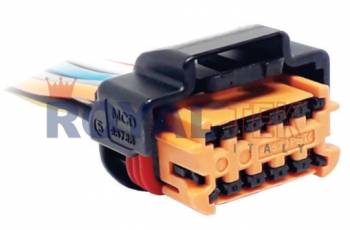 FICHA DE CONEXION ROYALTEK FICHA DE CONEXION ROYALTEK 10 (DIEZ) VIAS OPTICA PEUGEOT 308 408 508 3008 CITROEN C4 - VENTA EN PAQUETES DE 5 UNIDADES ---